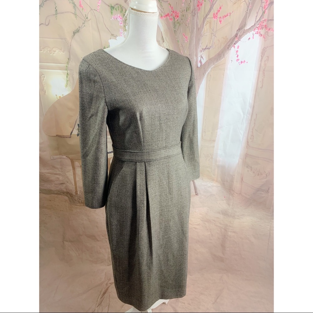 Armani Collezioni Virgin Wool Dress - Picture 2 of 13